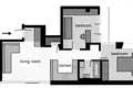 Квартира 3 комнаты 80 м² Рига, Латвия