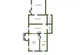 House 82 m² Tracciakouski sielski Saviet, Belarus