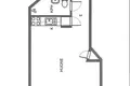 Appartement 1 chambre 21 m² en Helsinki sub region, Finlande