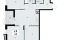 Wohnung 3 zimmer 65 m² poselenie Sosenskoe, Russland