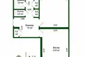 2 room apartment 48 m² Minsk, Belarus