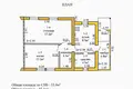 Appartement 54 m² Luka, Bélarus