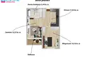 2 room apartment 44 m² Vilnius, Lithuania