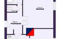 2 room apartment 47 m² Kuraniec, Belarus