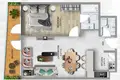Apartamento 2 habitaciones 75 m² Dubái, Emiratos Árabes Unidos
