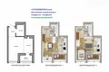 Apartamento 1 habitación 30 m² Minsk, Bielorrusia