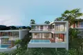  New villas with pools in a residential complex with a natural waterfall, Lamai, Samui, Thailand