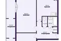 2 room apartment 55 m² Minsk, Belarus