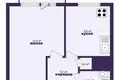 Wohnung 1 zimmer 32 m² Starobin, Belarus