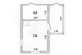 House 12 m² Matykalski selski Savet, Belarus