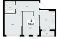 2 room apartment 50 m² poselenie Sosenskoe, Russia