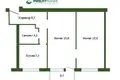 Квартира 2 комнаты 44 м² Лида, Беларусь