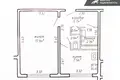 Квартира 1 комната 35 м² Минск, Беларусь