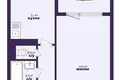 Appartement 1 chambre 35 m² Minsk, Bélarus
