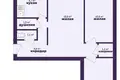 Apartamento 3 habitaciones 58 m² Minsk, Belarús