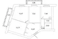 Квартира 3 комнаты 67 м² Минск, Беларусь