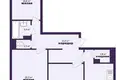 Квартира 3 комнаты 79 м² Солигорск, Беларусь