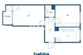 Appartement 2 chambres 50 m² Helsinki sub region, Finlande