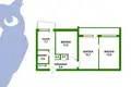 Wohnung 3 zimmer 62 m² Minsk, Belarus
