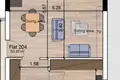 Appartement 1 chambre 58 m² district de Lárnaca, Chypre