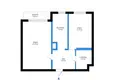 2 room apartment 49 m² Warsaw, Poland