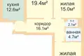 Wohnung 3 zimmer 88 m² Minsk, Belarus