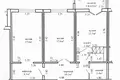 2 room apartment 70 m² Minsk, Belarus
