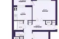 Appartement 3 chambres 62 m² Salihorsk, Bélarus