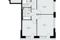 4 room apartment 92 m² poselenie Sosenskoe, Russia