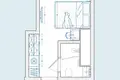 Apartamento 1 habitación 16 m² Riga, Letonia
