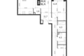Appartement 3 chambres 81 m² North-Eastern Administrative Okrug, Fédération de Russie