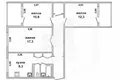 3 room apartment 69 m² Brest, Belarus