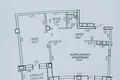 Appartement 2 chambres 66 m² Minsk, Bélarus