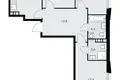 3 room apartment 73 m² Kommunarka, Russia