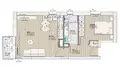 Квартира 2 комнаты 45 м² в Варшаве, Польша
