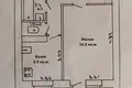 Appartement 1 chambre 39 m² Minsk, Biélorussie