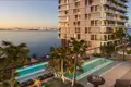 Residential complex Luxury penthouses in the new high-rise Orise Residence with a pool and panoramic views of the sea and the city, Dubai Maritime City, Dubai