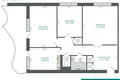 Apartamento 2 habitaciones 65 m² Minsk, Bielorrusia