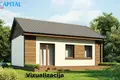 Casa 80 m² Naujatriobiai, Lituania