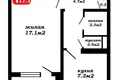 Квартира 1 комната 33 м² Минск, Беларусь
