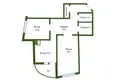 2 room apartment 65 m² Minsk, Belarus