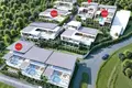 Complejo residencial Complex of villas with swimming pools and sea views near the beach, Samui, Thailand