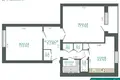 Квартира 2 комнаты 34 м² Усяж, Беларусь