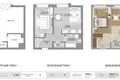 Apartamento 2 habitaciones 46 m² Minsk, Bielorrusia