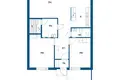 Квартира 3 комнаты 80 м² Oulu sub region, Финляндия