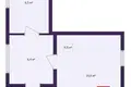House 53 m² Kalodziscanski selski Savet, Belarus