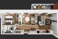 Apartamento 3 habitaciones 53 m² Danzig, Polonia