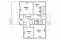 House 74 m² Aziaty, Belarus