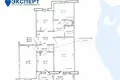 Квартира 4 комнаты 85 м² Берёза, Беларусь