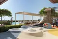 Wohnkomplex New S1LVA PARK Residence with swimming pools close to a school, in the green area of JVT, Dubai, UAE